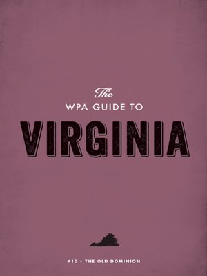 The WPA Guide to Virginia - ebook